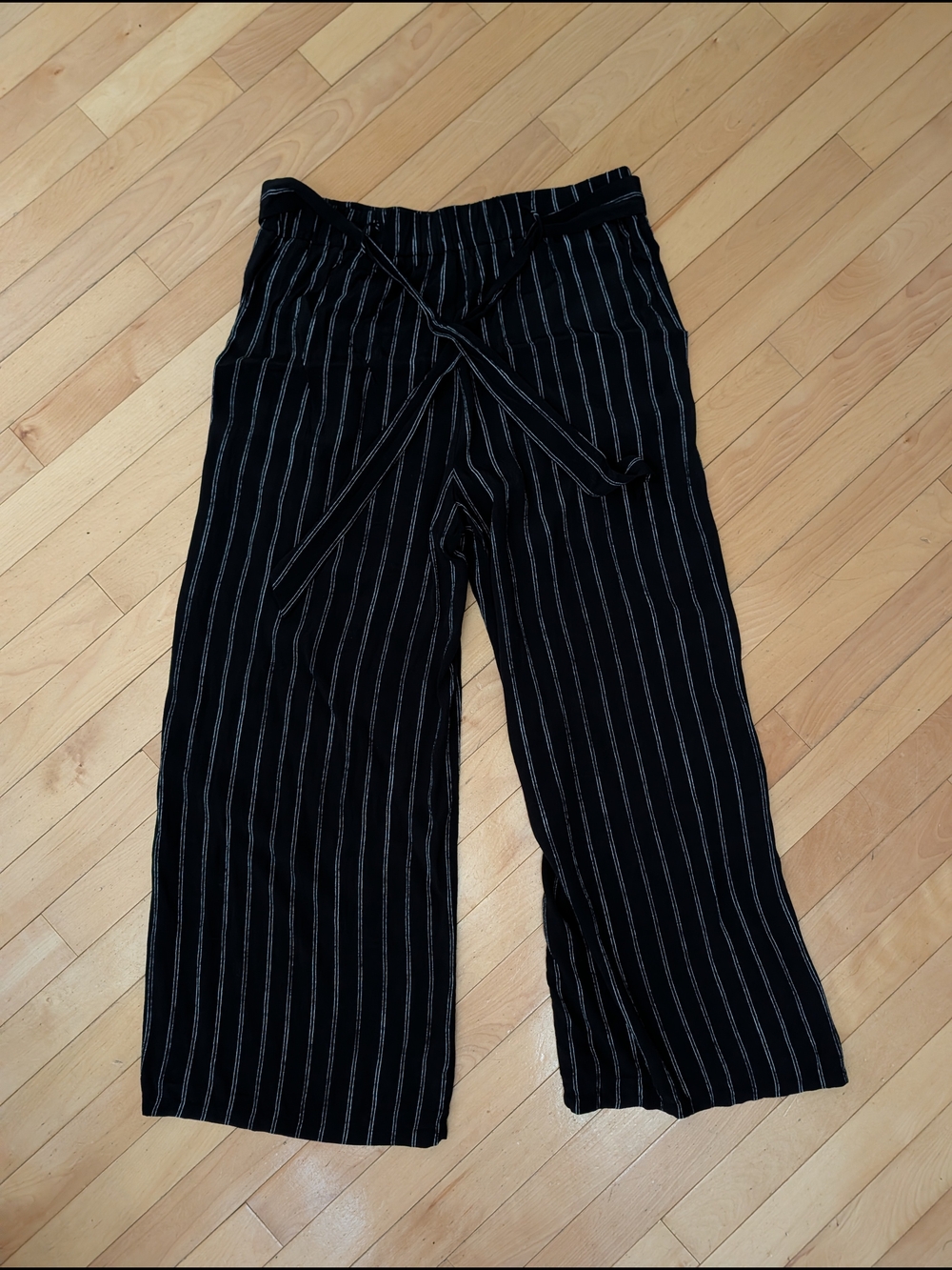 Wilfred Pinstripe Wideleg Pants - Picture 3 of 7